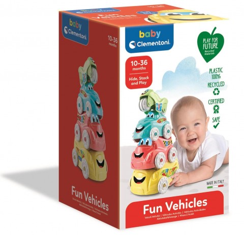 Детска играчка - Кула од автомобили | Baby ClementoniIVET.MK - Твојата онлајн продавница