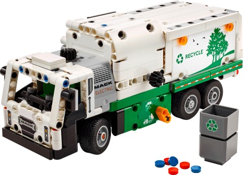 42167 | Електричен камион за отпадоци Mack® LRIVET.MK - Твојата онлајн продавница
