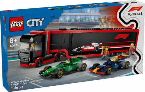 60445 | F1® Камион со болиди RB20 и AMR24 F1®IVET.MK - Твојата онлајн продавница