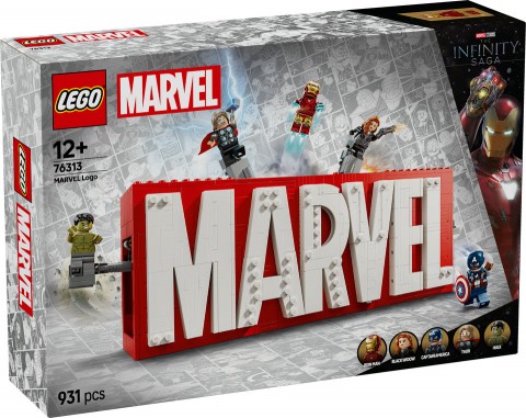 76313 | Лого MARVEL со минифигуркиIVET.MK - Твојата онлајн продавница
