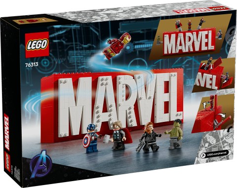 76313 | Лого MARVEL со минифигуркиIVET.MK - Твојата онлајн продавница