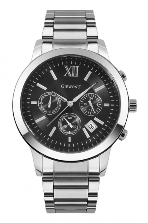 Машки часовник Giewont Chronograf GW6480-1, Боја: сребрена, IVET.MK - Твојата онлајн продавница