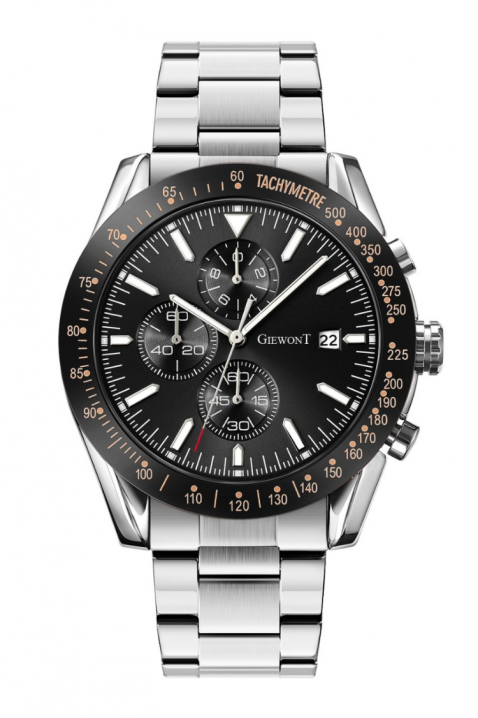 Машки часовник Giewont Chronograf GW6480-3, Боја: сребрена, IVET.MK - Твојата онлајн продавница