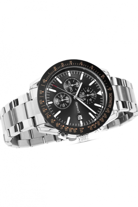 Машки часовник Giewont Chronograf GW6480-3, Боја: сребрена, IVET.MK - Твојата онлајн продавница