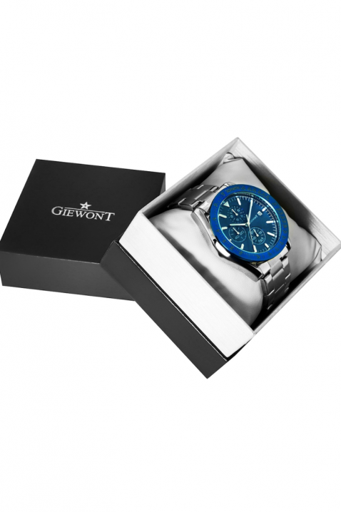 Машки часовник Giewont Chronograf GW6480-4, Боја: сребрена, IVET.MK - Твојата онлајн продавница