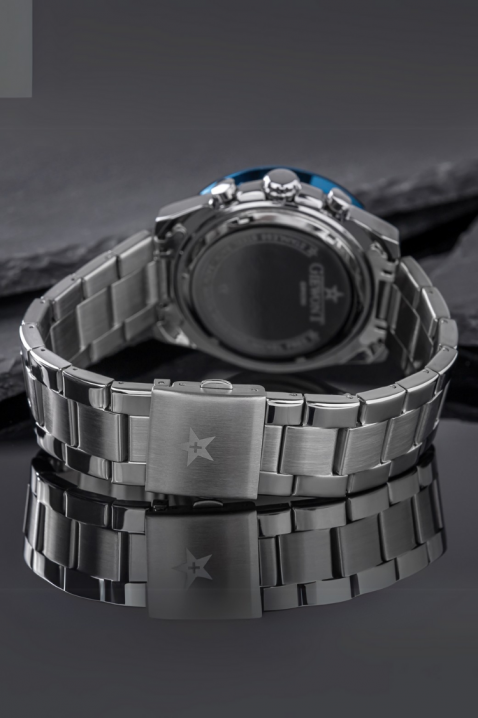 Машки часовник Giewont Chronograf GW6480-4, Боја: сребрена, IVET.MK - Твојата онлајн продавница