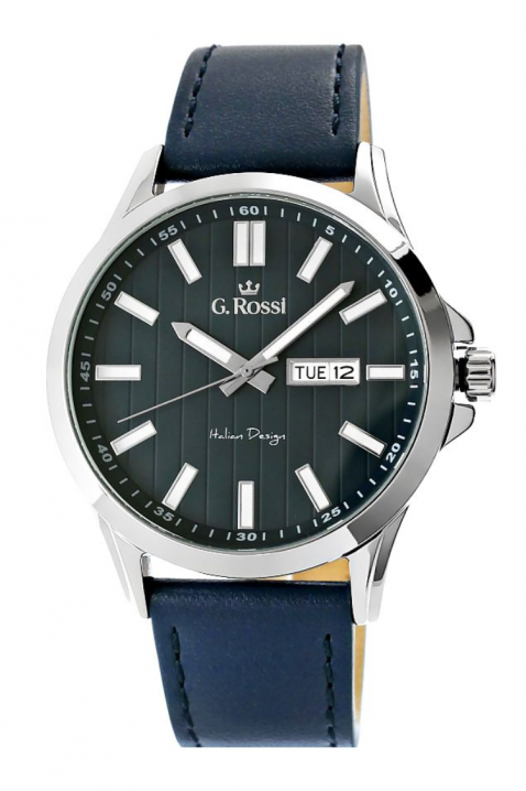 Машки часовник G.Rossi 8071A3-6F1, Боја: сина, IVET.MK - Твојата онлајн продавница