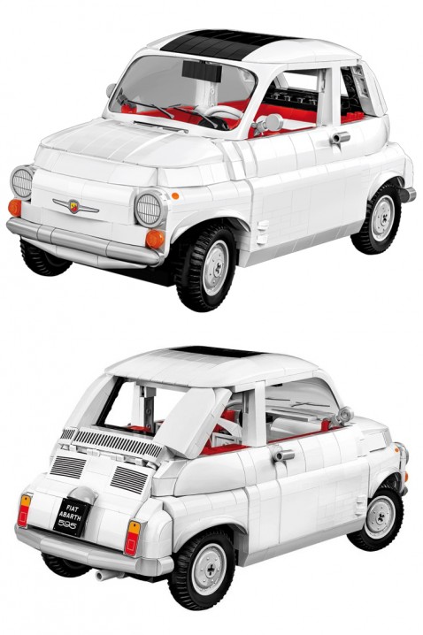 Конструктор Cobi автомобил Fiat Abarth 595 - 1091 парчињаIVET.MK - Твојата онлајн продавница
