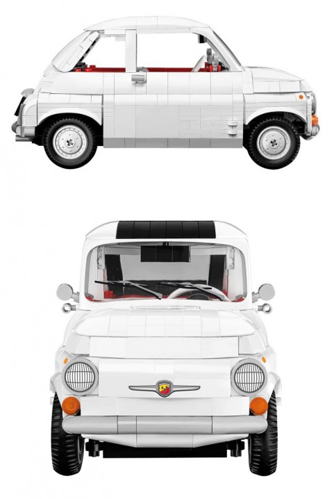 Конструктор Cobi автомобил Fiat Abarth 595 - 1091 парчињаIVET.MK - Твојата онлајн продавница