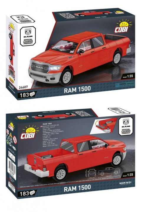 Конструктор Cobi пикап RAM 1500 - 183 парчињаIVET.MK - Твојата онлајн продавница