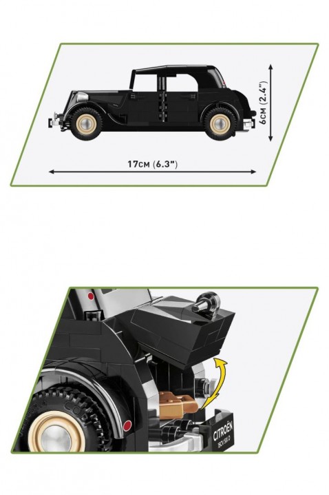 Конструктор Cobi автомобил Citroen 15CV six D - 262 парчињаIVET.MK - Твојата онлајн продавница