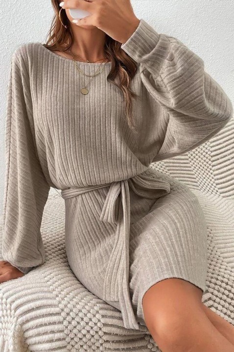 Фустан MOERA BEIGE, Боја: беж, IVET.MK - Твојата онлајн продавница