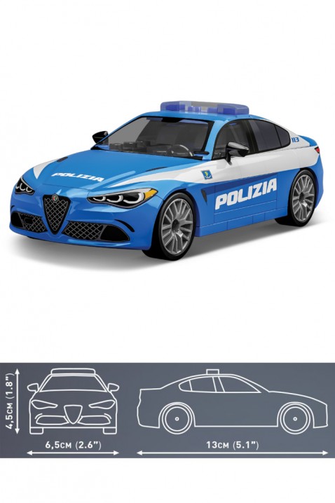 Конструктор Cobi автомобил Alfa Romeo Giulia Quadrifoglio - 93 парчињаIVET.MK - Твојата онлајн продавница