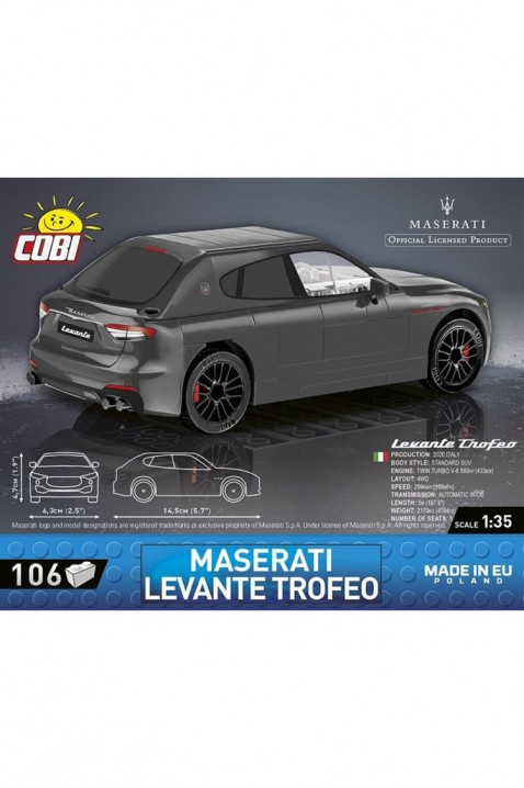 Конструктор Cobi автомобил Maserati Levante Trofeo - 106 парчињаIVET.MK - Твојата онлајн продавница