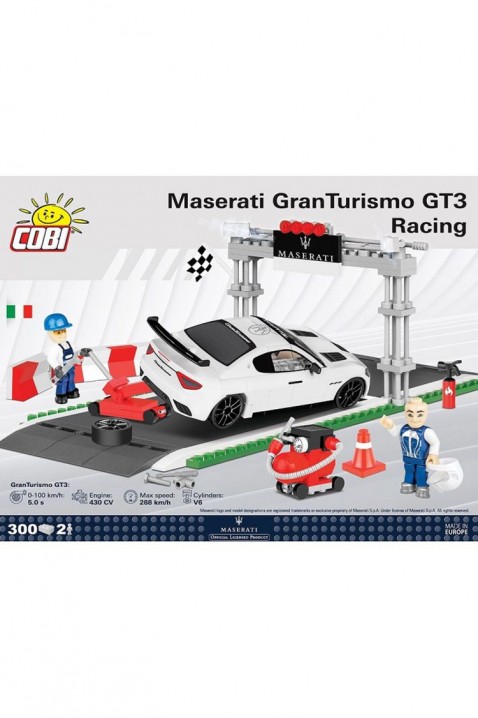 Конструктор Cobi автомобил Maserati GranTurismo GT3 - 300 парчињаIVET.MK - Твојата онлајн продавница