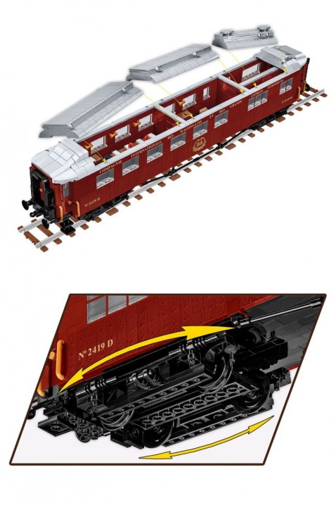 Конструктор Cobi Compiegne Wagon - делови 1927IVET.MK - Твојата онлајн продавница