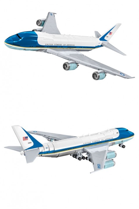 Конструктор Cobi авион Boeing 747 Air Force One - делови 1087IVET.MK - Твојата онлајн продавница