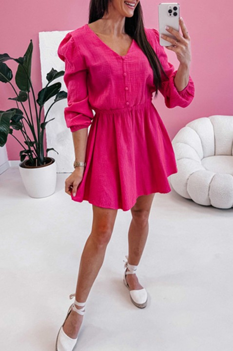 Фустан KASILIA FUCHSIA, Боја: фуксија, IVET.MK - Твојата онлајн продавница