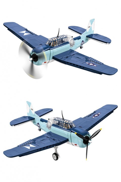 Конструктор Cobi авион Grumman TBF Avenger - делови 392IVET.MK - Твојата онлајн продавница