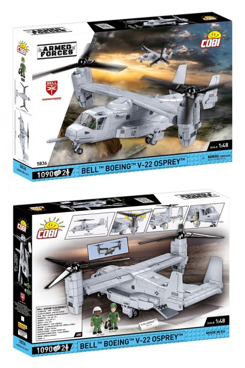 Конструктор Cobi авион Bell Boeing V-22 Osprey - парчиња 1090IVET.MK - Твојата онлајн продавница