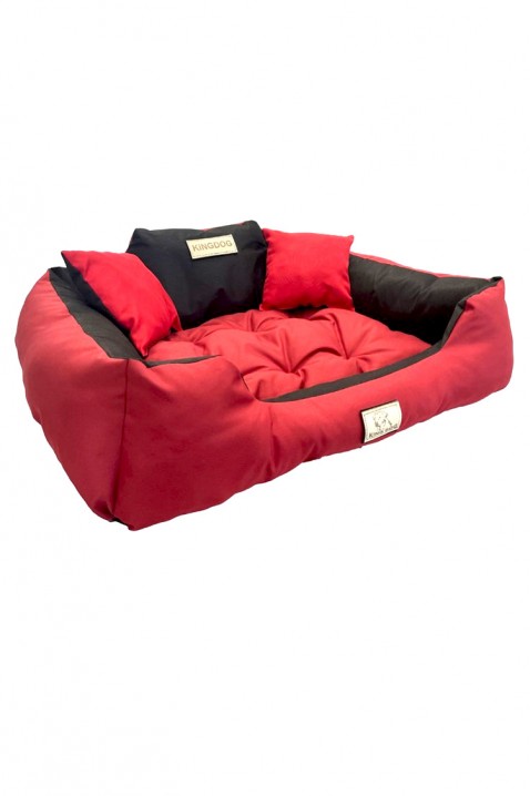 Кревет за куче GALILORO RED 55см х 45см х 0.02м3, Боја: црвена, IVET.MK - Твојата онлајн продавница
