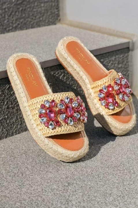 Женски влечки SIOGEFA PINK, Боја: розова, IVET.MK - Твојата онлајн продавница