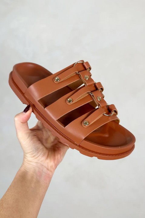 Женски влечки ESTROLMA CAMEL, Боја: светлокафеава, IVET.MK - Твојата онлајн продавница