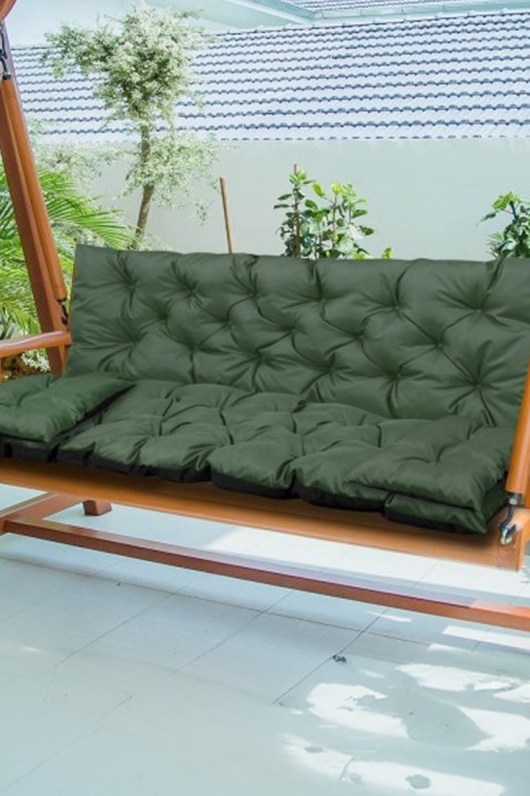 Перница за градинарска клупа/лулашка 3 во 1 TREXY GREEN 100x60x50 cm, Боја: зелена, IVET.MK - Твојата онлајн продавница