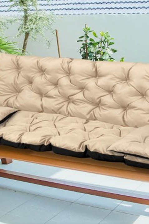 Перница за градинарска клупа/лулашка 3 во 1 TREXY BEIGE 100x60x50 cm, Боја: беж, IVET.MK - Твојата онлајн продавница