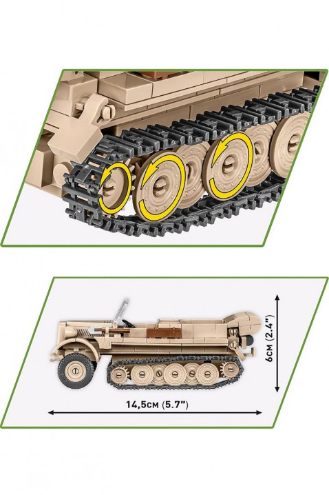 Конструктор Cobi тeнк T-34/76 mod - 283 парчињаIVET.MK - Твојата онлајн продавница