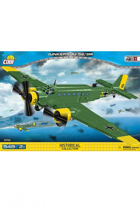Конструктор Коби авион junkers JU-52/3M - делови 548IVET.MK - Твојата онлајн продавница