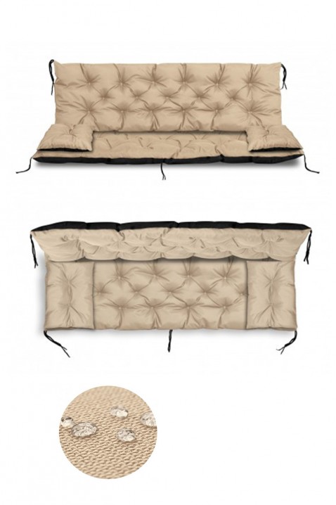Перниче за градинарска клупа / лулашка DROLMY BEIGE 150x60x50 cm, Боја: беж, IVET.MK - Твојата онлајн продавница