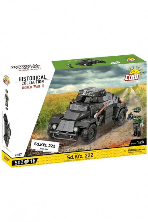 Конструктор Cobi автомобил Sd.Kfz. 222 - 502 парчињаIVET.MK - Твојата онлајн продавница