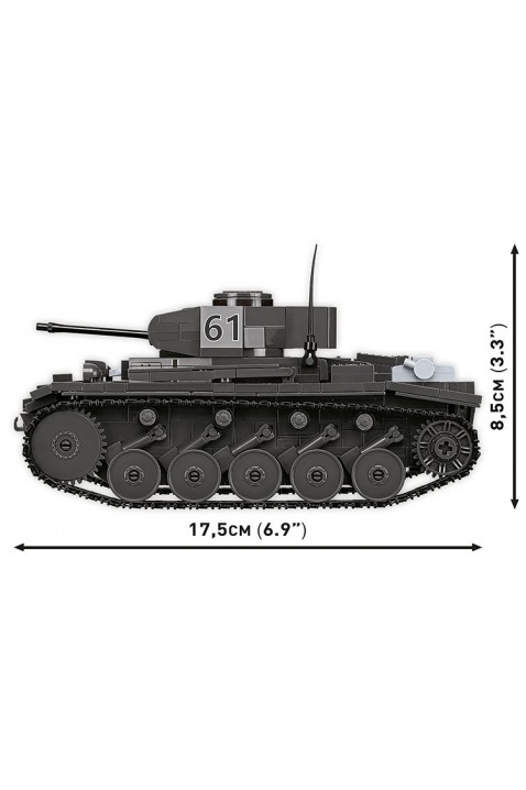 Конструктор Cobi тенк Panzer II - 813 парчињаIVET.MK - Твојата онлајн продавница