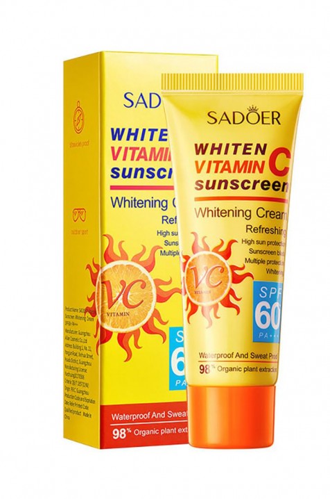 Крема за сончање со висока заштита од сонце SADOER Vitamin C SunscreenIVET.MK - Твојата онлајн продавница