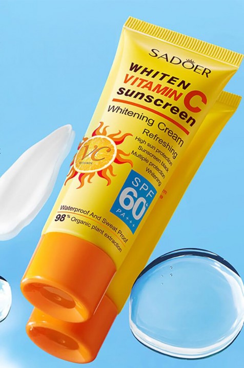 Крема за сончање со висока заштита од сонце SADOER Vitamin C SunscreenIVET.MK - Твојата онлајн продавница