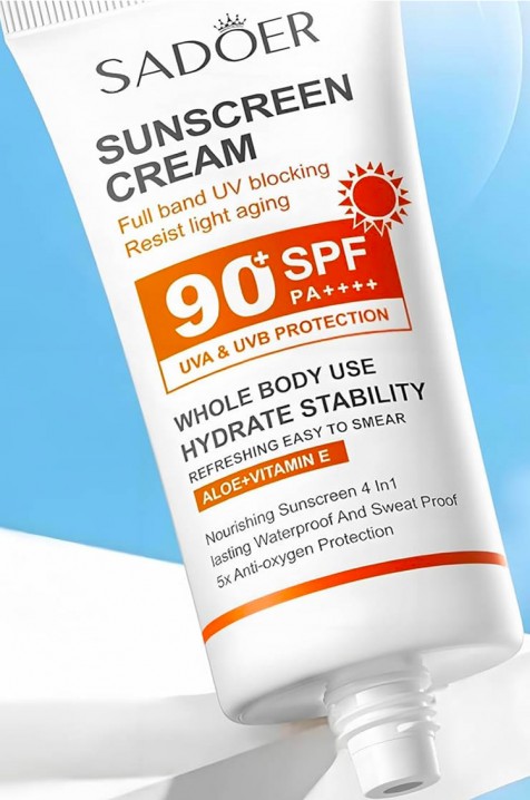 Крема за сончање Sunscreen Spf 90+ for Whole Body Use ProtectorIVET.MK - Твојата онлајн продавница