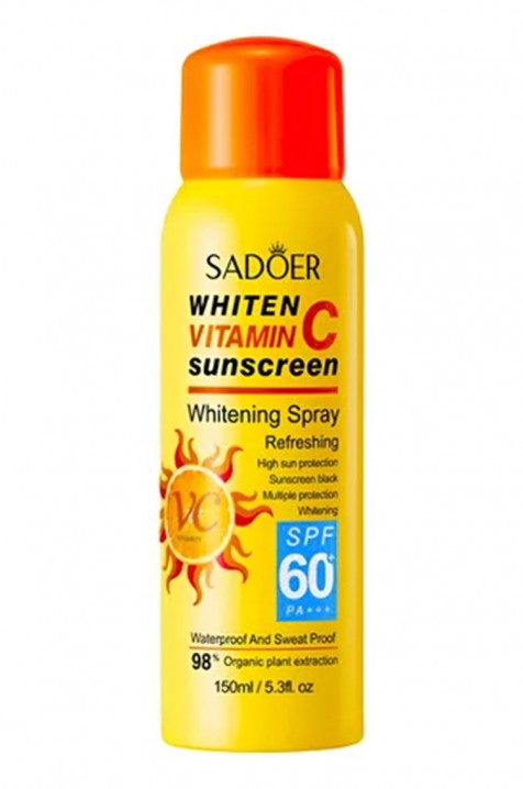 Спреј за сончање SADOER Vitamin C Sunscreen Whitening SprayIVET.MK - Твојата онлајн продавница