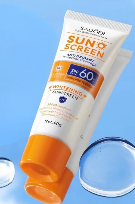 Крема за сончање SADOER SPF 60 Whitening SunscreenIVET.MK - Твојата онлајн продавница