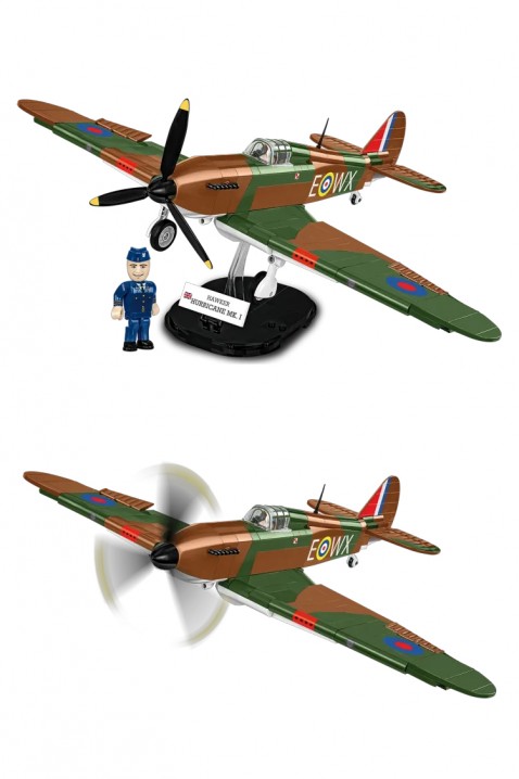 Конструктор Cobi авион Hawker Hurricane - делови 375IVET.MK - Твојата онлајн продавница