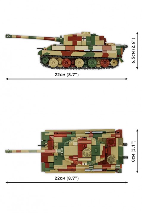 Конструктор Cobi тенк Tiger II 