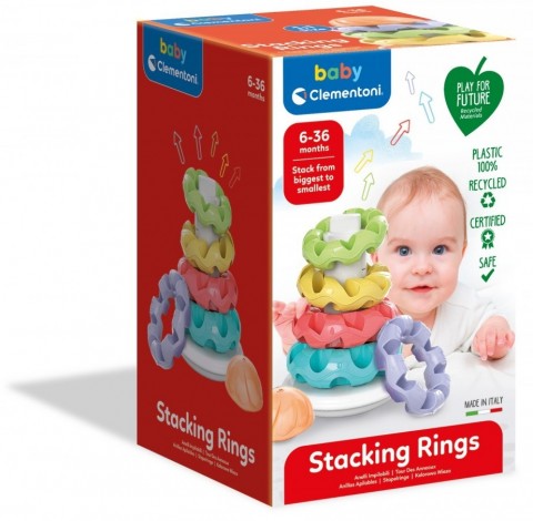 Бебешка играчка - Кула со прстени | Baby ClementoniIVET.MK - Твојата онлајн продавница