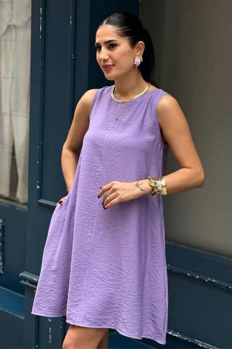 Фустан PURLEVA PURPLE, Боја: лила, IVET.MK - Твојата онлајн продавница