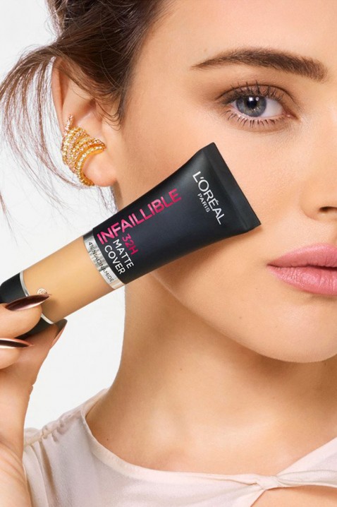 Пудра L’Oréal Paris Infallible 32H Matte Cover 200IVET.MK - Твојата онлајн продавница