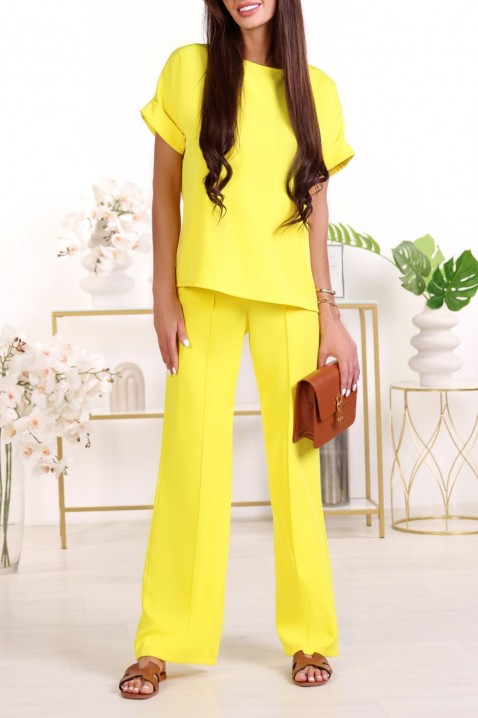 Комплет ZERFIZA YELLOW, Боја: жолта, IVET.MK - Твојата онлајн продавница