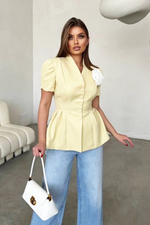 Сако TOPITA YELLOW, Боја: жолта, IVET.MK - Твојата онлајн продавница