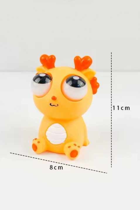 Силиконска антистрес играчка ROXELY ORANGE, Боја: портокалова, IVET.MK - Твојата онлајн продавница