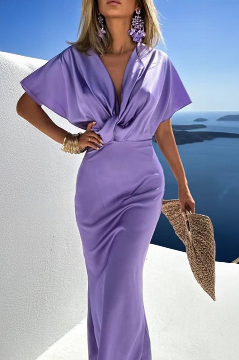 Фустан ENZOLRA PURPLE, Боја: лила, IVET.MK - Твојата онлајн продавница