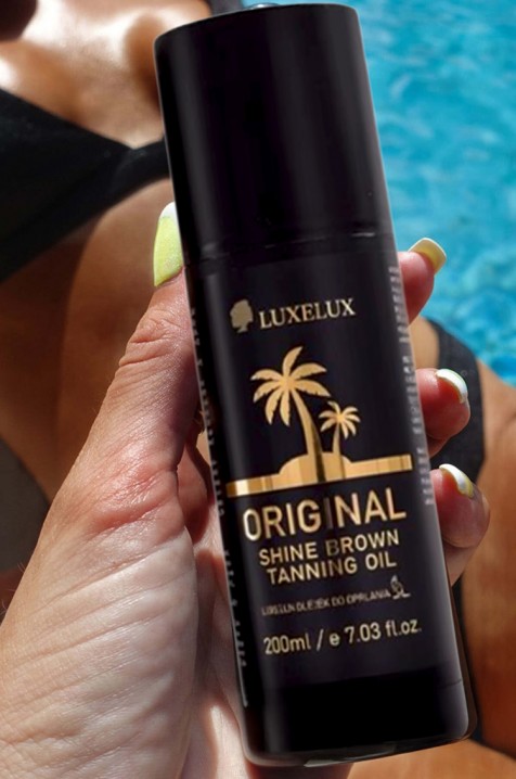 Масло за тен LUXELUX Shine BrownIVET.MK - Твојата онлајн продавница