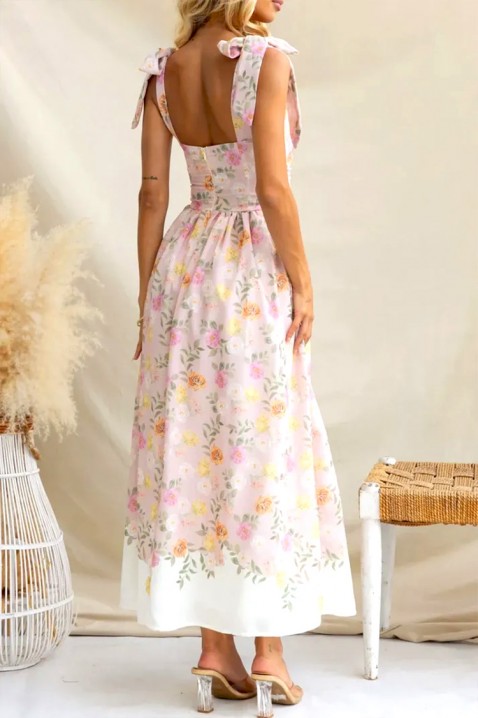 Фустан FLORELE PINK, Боја: розова, IVET.MK - Твојата онлајн продавница